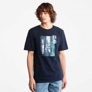 Timberland Photographic Albastri Inchis | SN-TBL46134